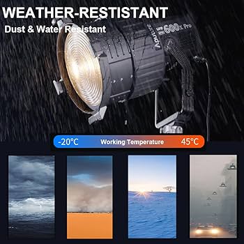 Amazon.com : Aputure LS 600x Pro 600W Bi-Color LED Video Light